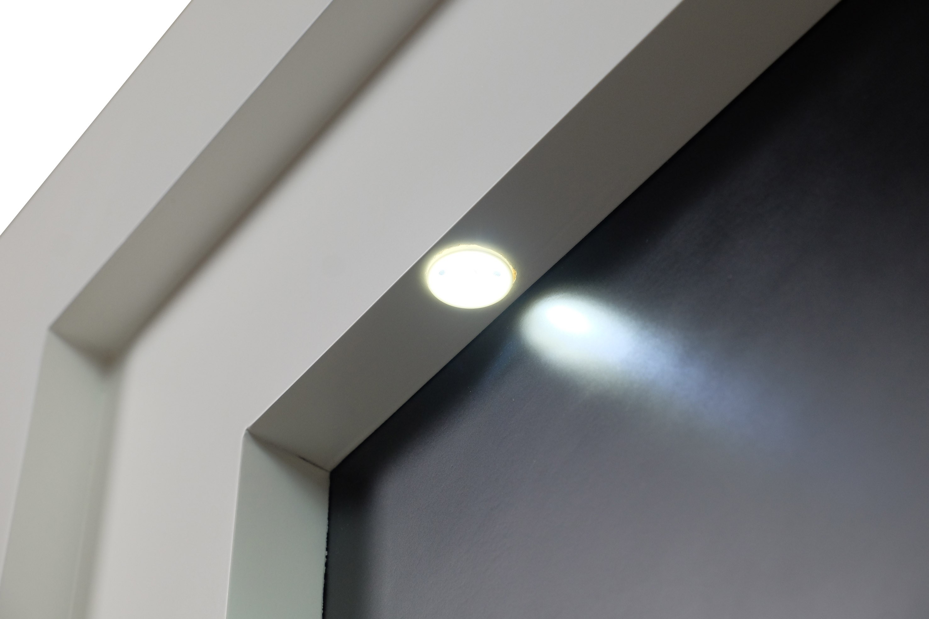 Cheminée traditionnelle design lumineuse LED Hampton - GdeGdesign
